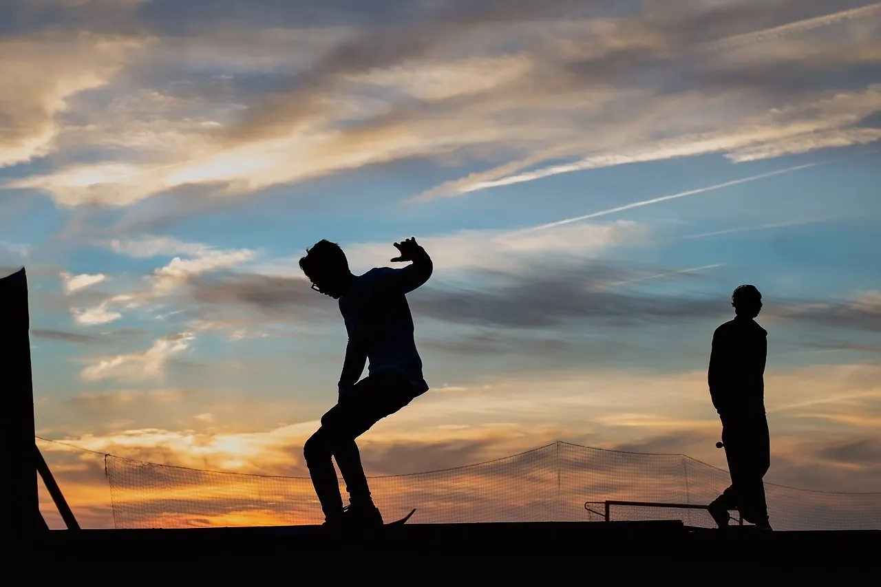 Sfeerbeeld Skateboarden