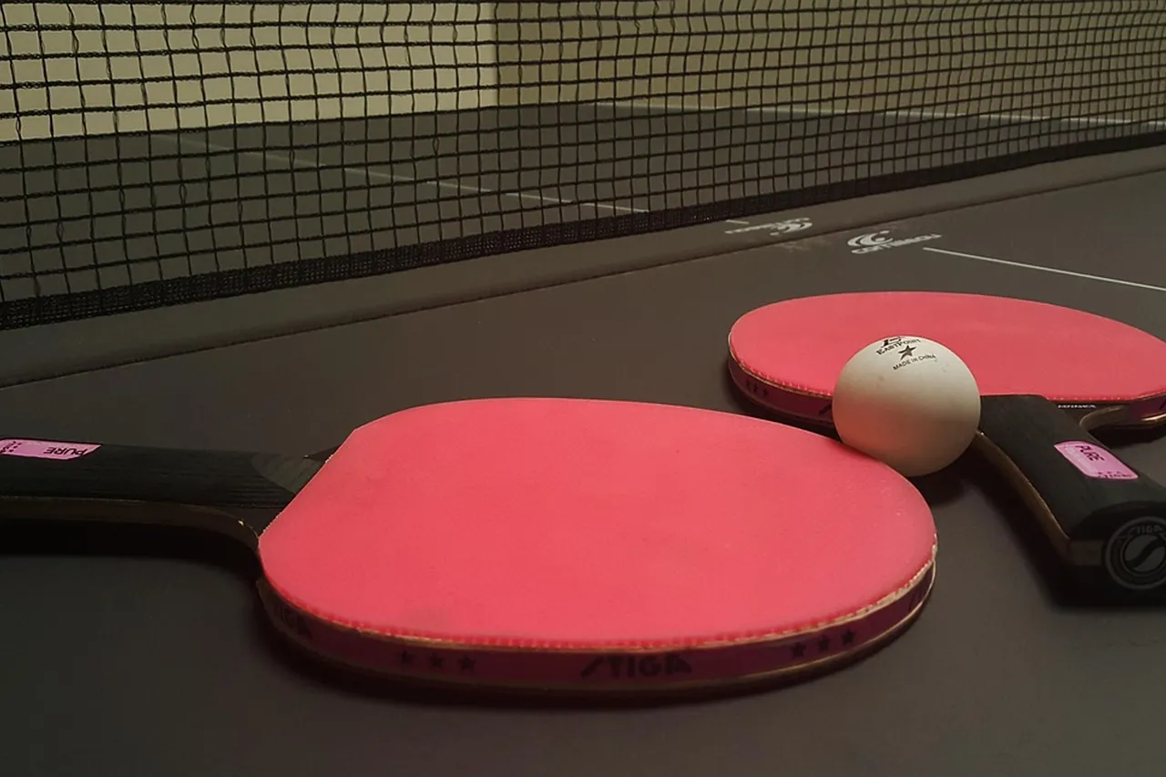 Sfeerbeeld Tafeltennis