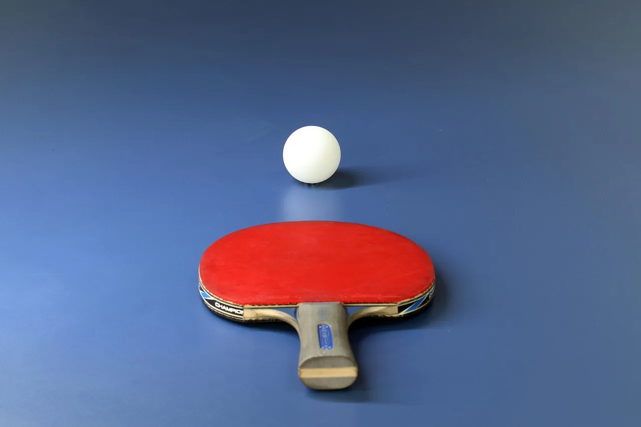 Illustration Tafeltennis