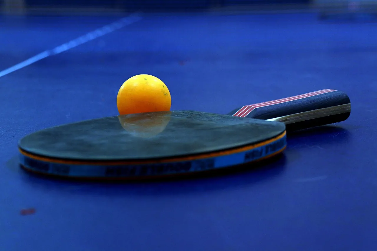 Sfeerbeeld Tafeltennis